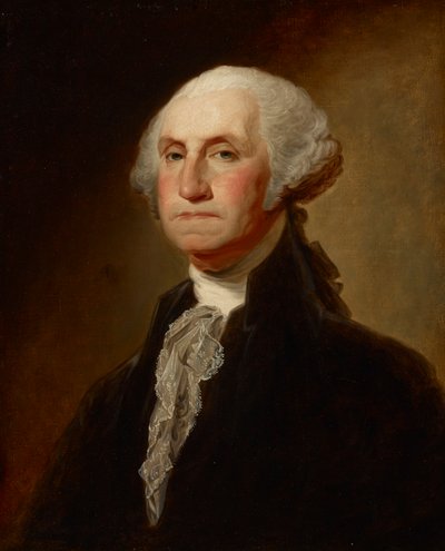 George Washington (Das Athenaeum-Porträt) von Ezra Ames